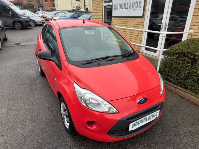 Ford Ka 1.2 Studio 3 Door Hatchback Petrol Sunrise Red