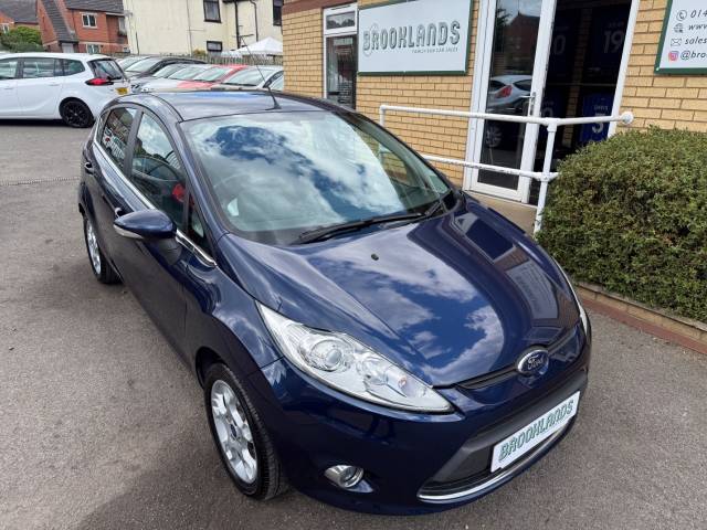 Ford Fiesta 1.25 Zetec 5 Door Hatchback Petrol Ink Blue