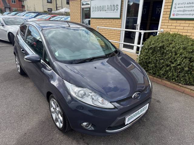 Ford Fiesta 1.25 Zetec 3 Door Hatchback Petrol Midnight Sky Grey