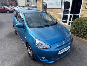 MITSUBISHI MIRAGE 2013 (62) at Brooklands Ipswich Ipswich