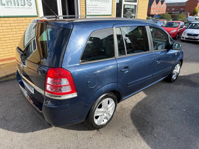 2012 Vauxhall Zafira 1.6 Exclusiv 7 Seat