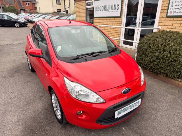 Ford Ka 1.2 Zetec 3 Door Hatchback Petrol Colorado Red