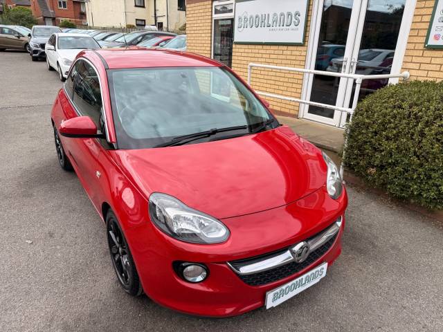 Vauxhall Adam 1.2 Jam 3 Door Hatchback Petrol Fire Red