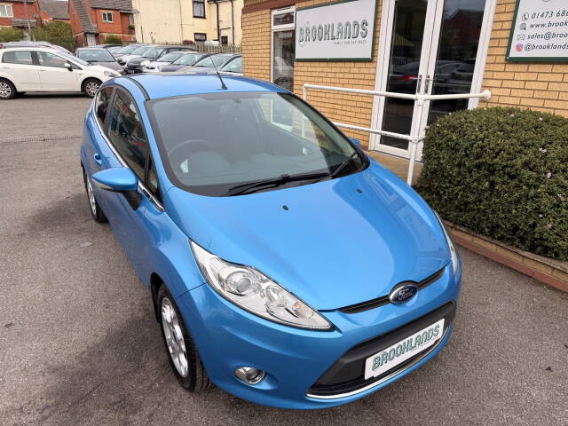Ford Fiesta 1.4 Zetec Automatic 3 Door Hatchback Petrol Vision Blue
